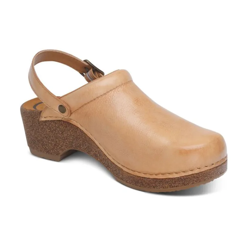 Aetrex Beckie Cork Clog