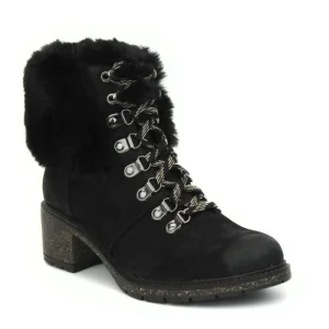 Aetrex Brooklyn Weather-Friendly Fur Lace Up Boot