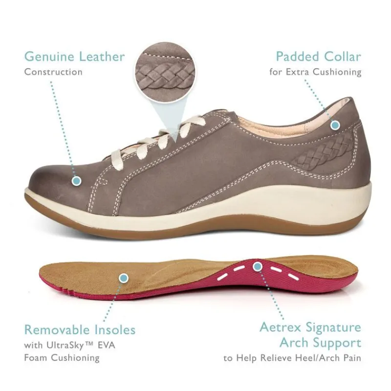 Aetrex Dana Lace Up Oxford
