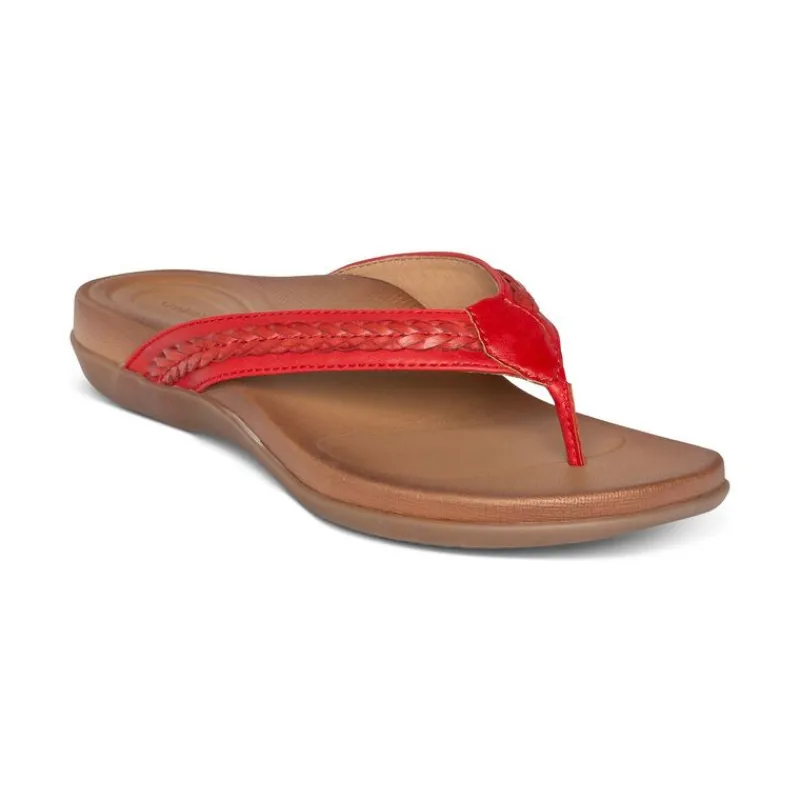 Aetrex Emmy Braided Thong