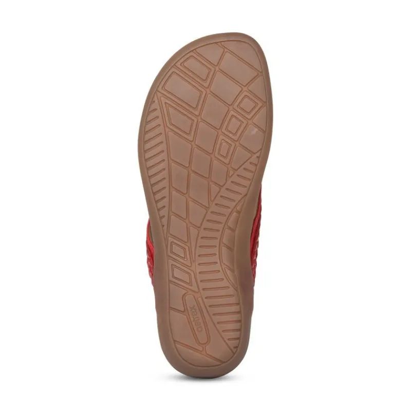 Aetrex Emmy Braided Thong