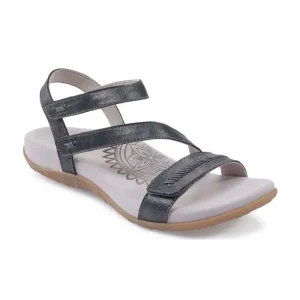 Aetrex Gabby Adjustable Quarter Strap Sandal