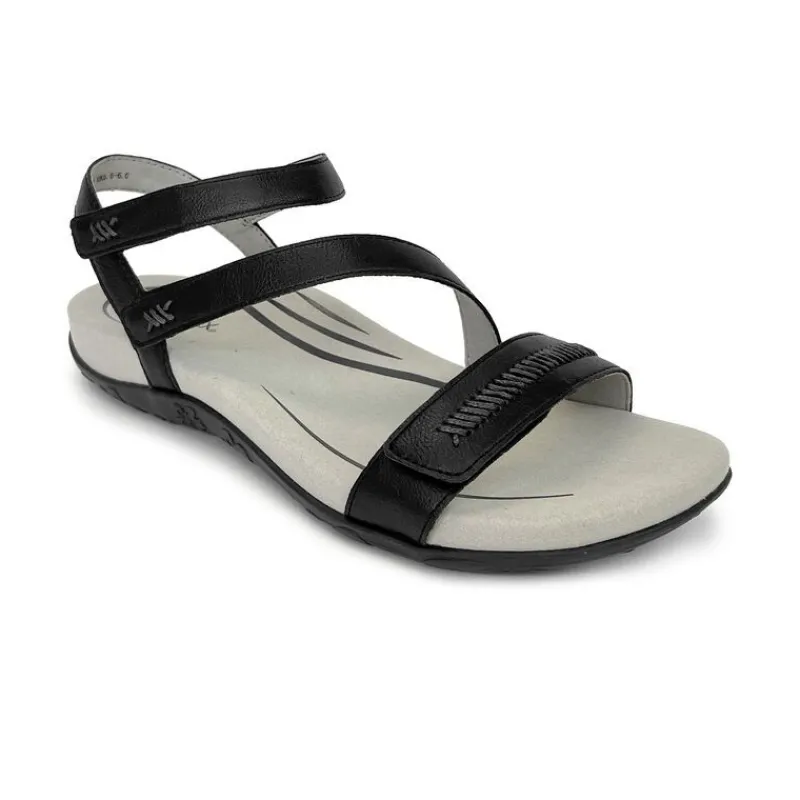 Aetrex Gabby Adjustable Quarter Strap Sandal
