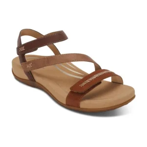 Aetrex Gabby Adjustable Quarter Strap Sandal