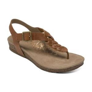 Aetrex Harper Adjustable Slingback Thong
