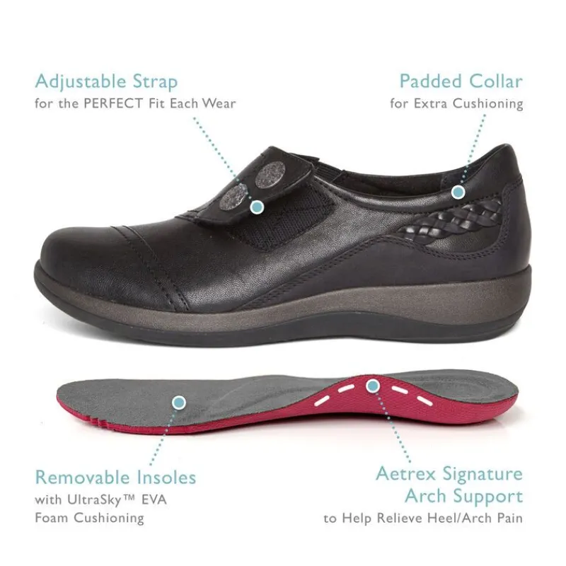 Aetrex Karina Monk Strap