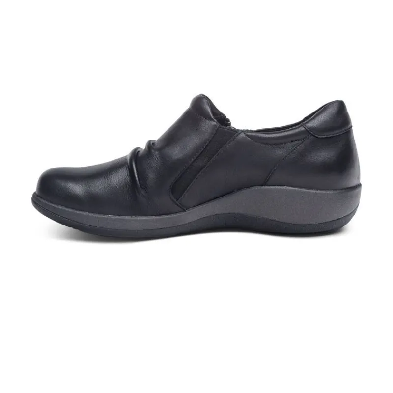 Aetrex Katie Side Zip Slip-On