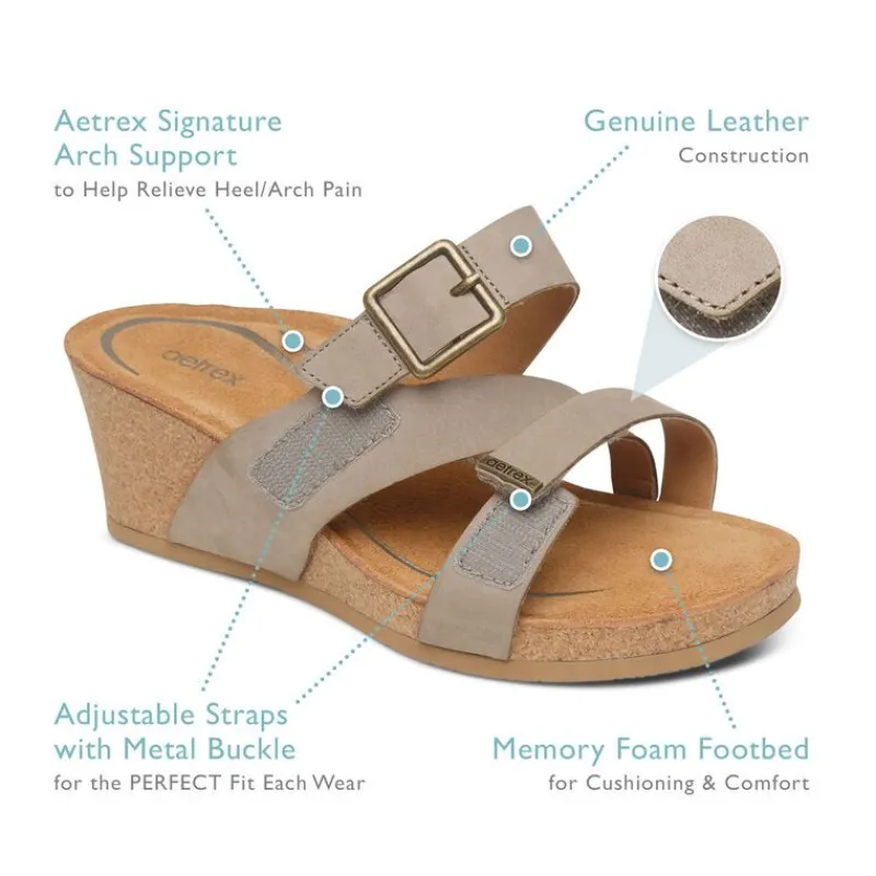 Aetrex Kimmy Arch Support Wedge