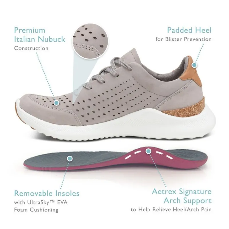 Aetrex Laura Arch Support Sneakers