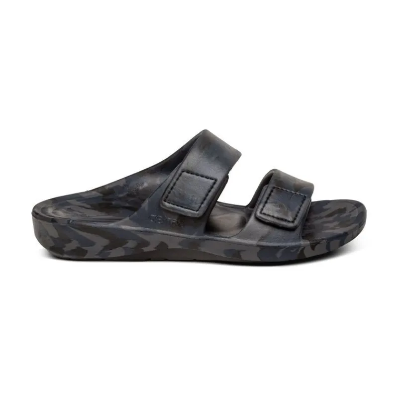 Aetrex Milos Orthotic Slides - Mens