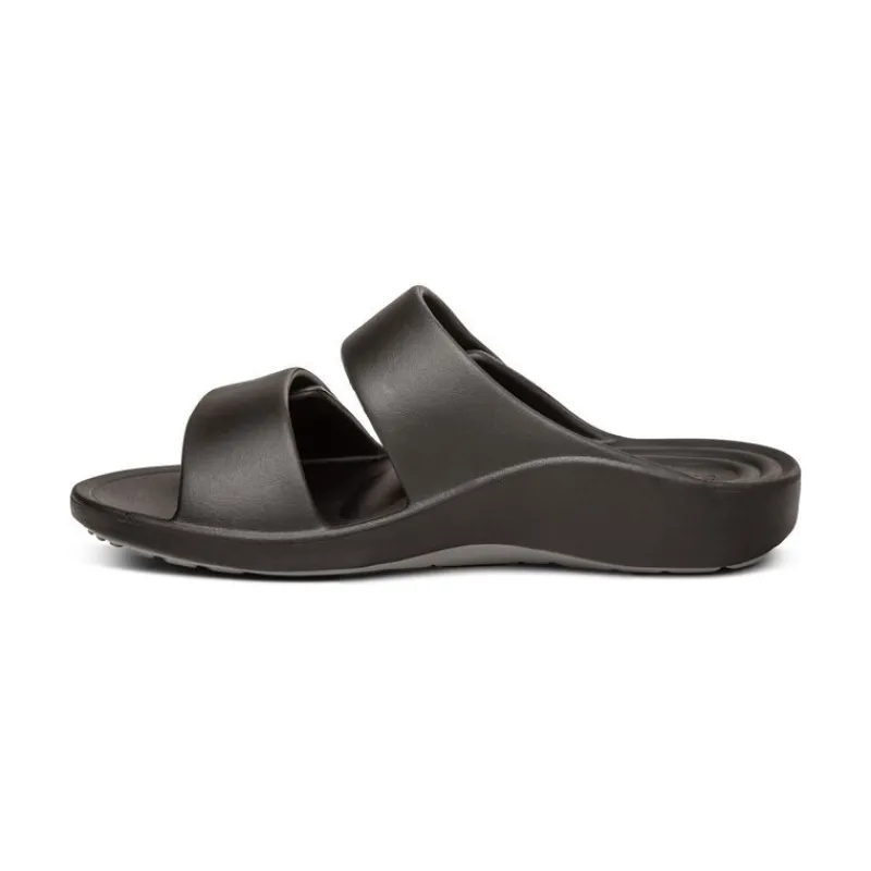 Aetrex Milos Orthotic Slides - Mens