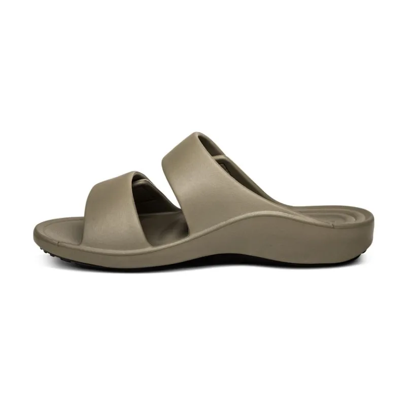 Aetrex Milos Orthotic Slides - Mens