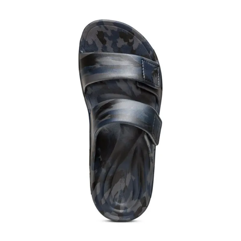 Aetrex Milos Orthotic Slides - Mens