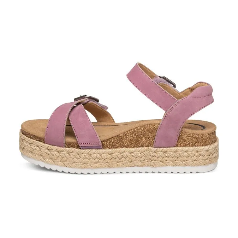 Aetrex Paula Platform Sandal