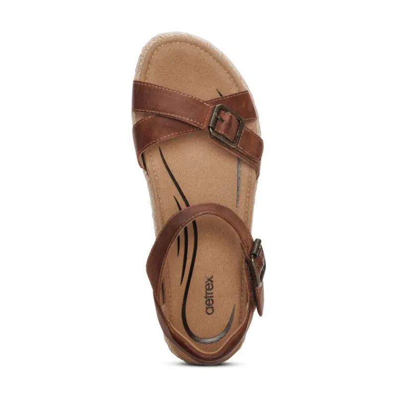 Aetrex Paula Platform Sandal
