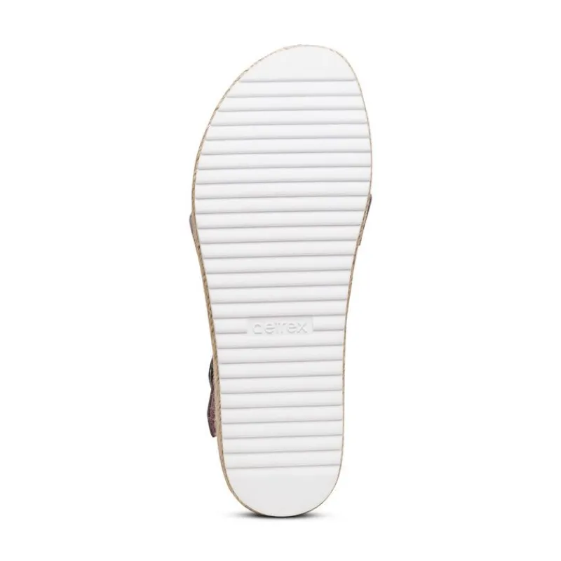 Aetrex Paula Platform Sandal