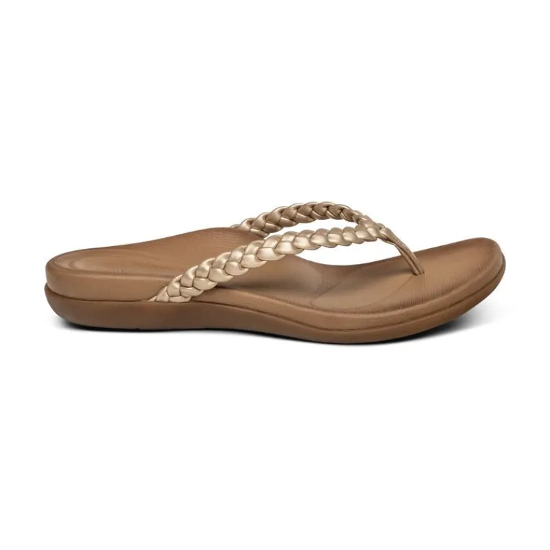 Aetrex Rachel Thong Sandal