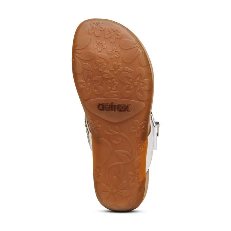 Aetrex Rae Adjustable Thong Sandal