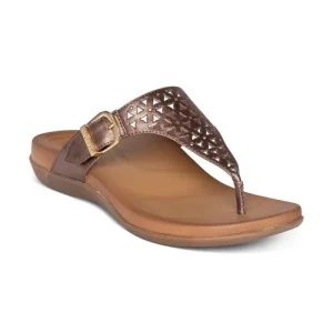 Aetrex Rita Adjustable Thong Sandal