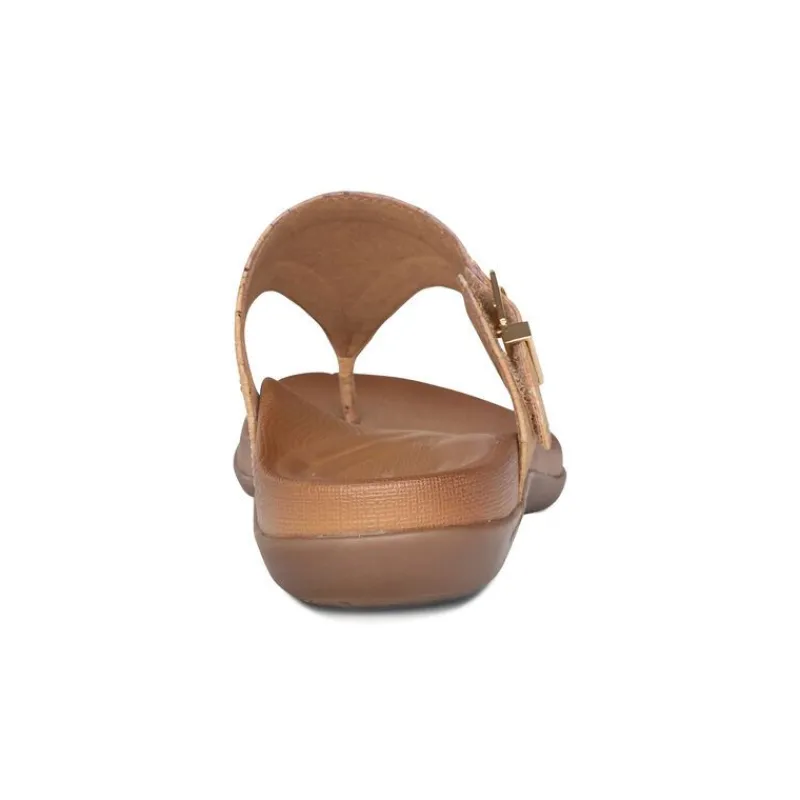Aetrex Rita Adjustable Thong Sandal