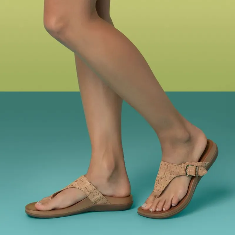 Aetrex Rita Adjustable Thong Sandal