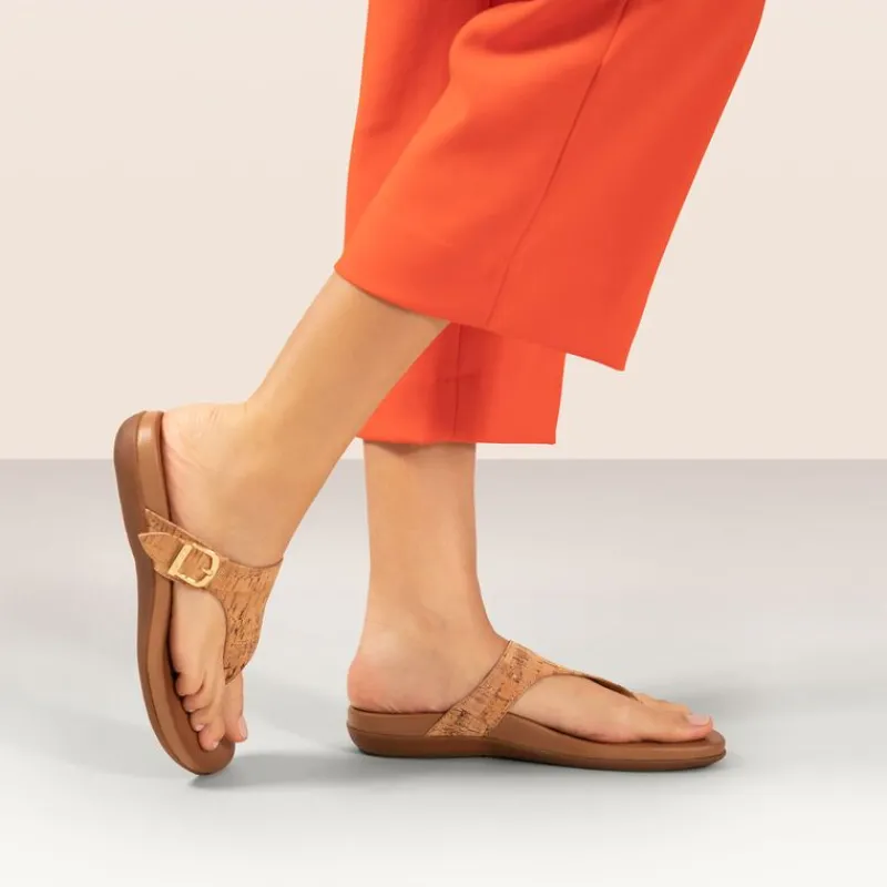 Aetrex Rita Adjustable Thong Sandal