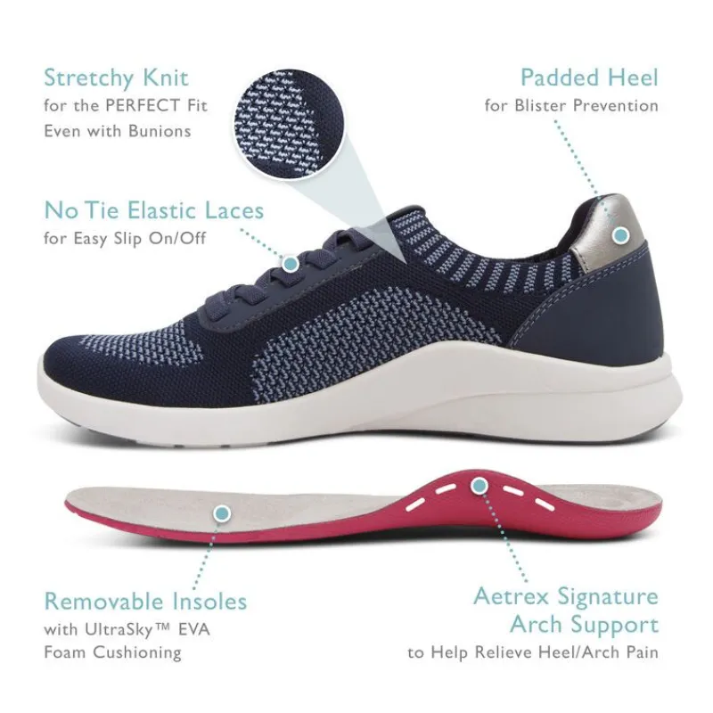 Aetrex Teagan Arch Support Sneakers
