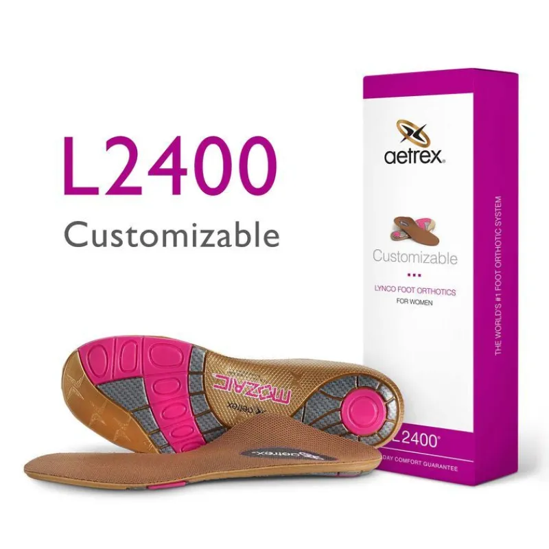 Aetrex Women'S Customizable Orthotics - Insole For Personalized Comfort